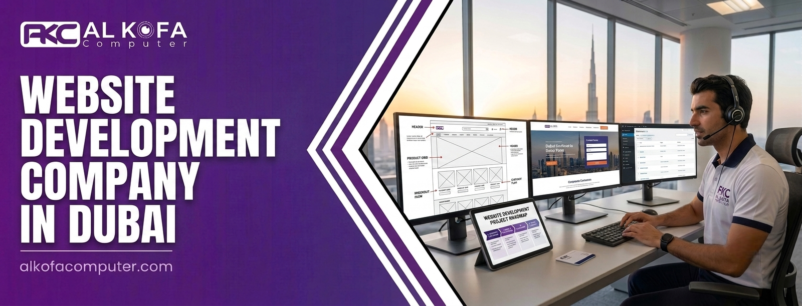 Best Website Development Company in Dubai | Al Kofa Computer